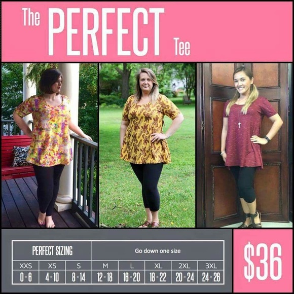 💙LULAROE ROYAL BLUE SOLID PERFECT TEE💙 - Picture 5 of 5